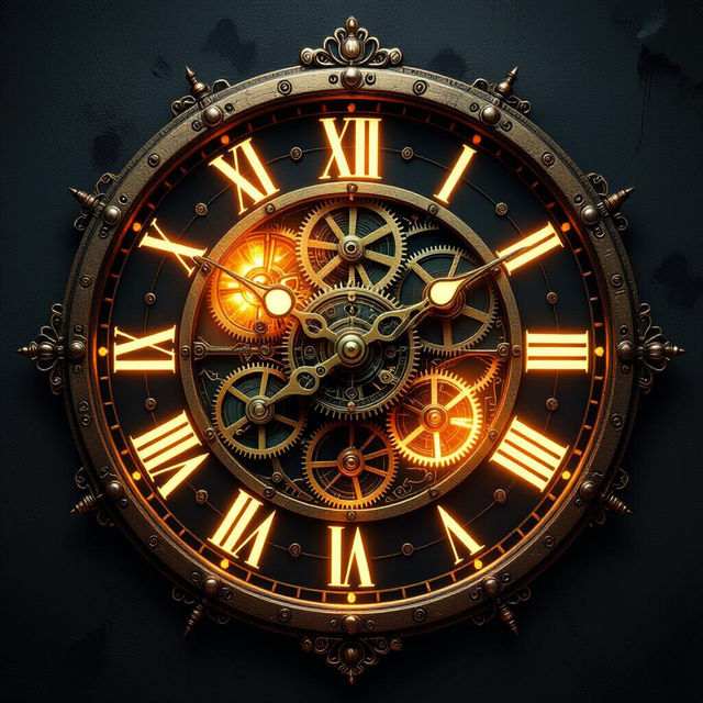 Clock Face Images - AI Generated gallery
