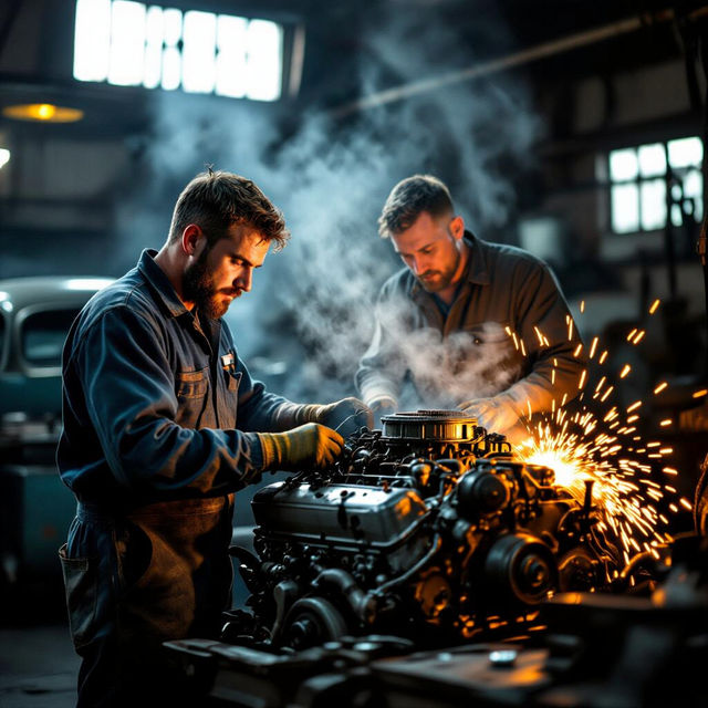 Mechanic Pictures - AI Generated gallery