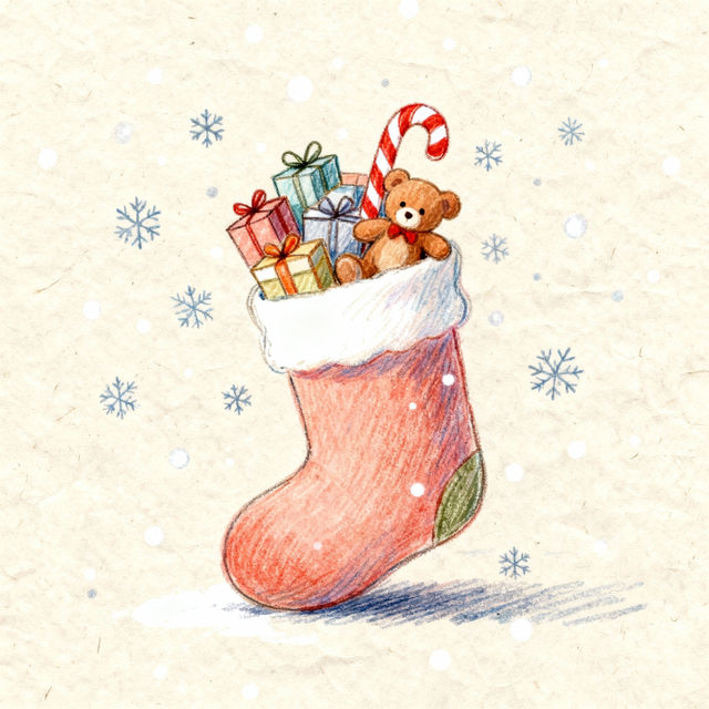 Stocking Drawings - AI Generated gallery