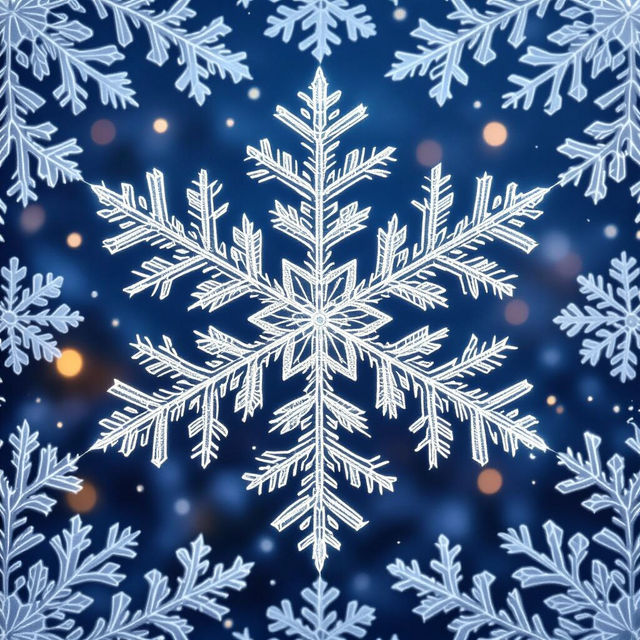 Snowflakes Wallpaper gallery