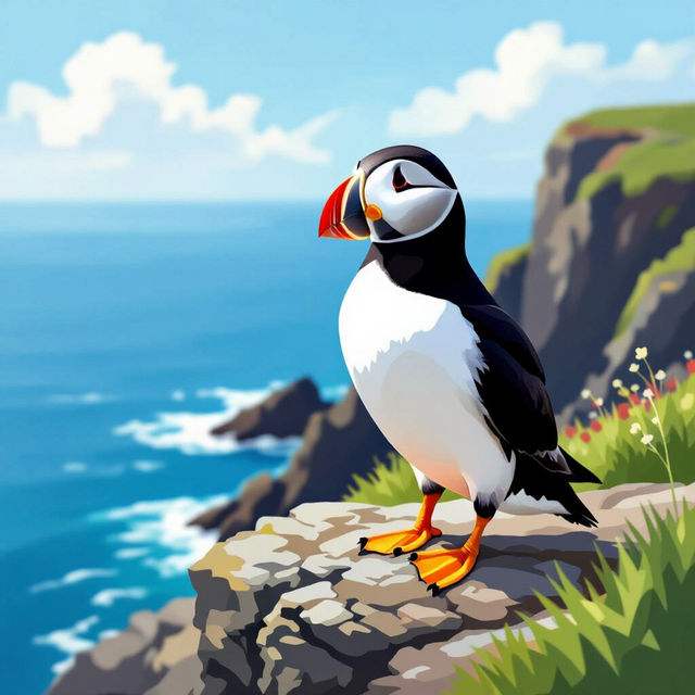 Pictures Of Puffins - Made With AI gallery