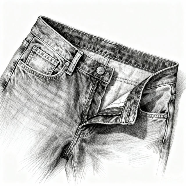 Drawings Of Pants gallery