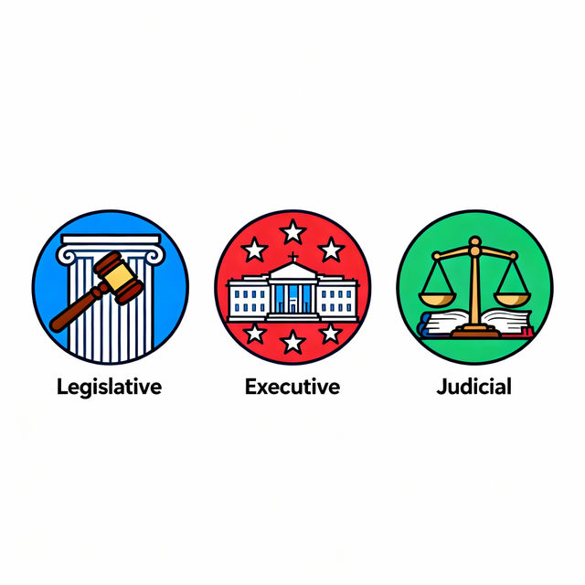 3 Branches Of Government Drawings gallery