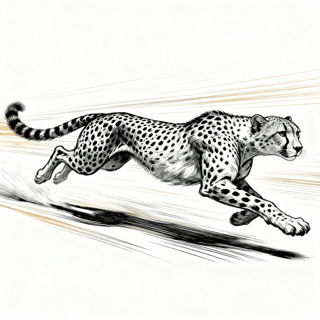 Cheetah Drawings gallery