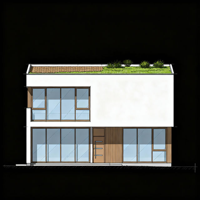 Elevation Drawings - AI Generated gallery