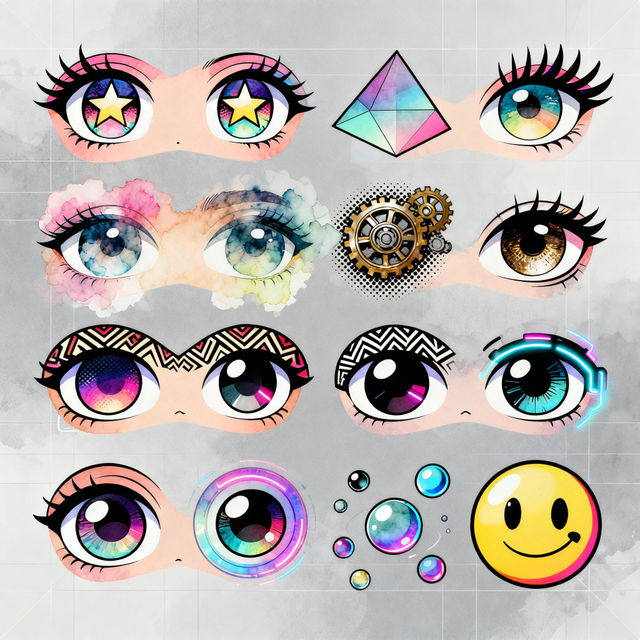 Drawing Cartoon Eyes gallery