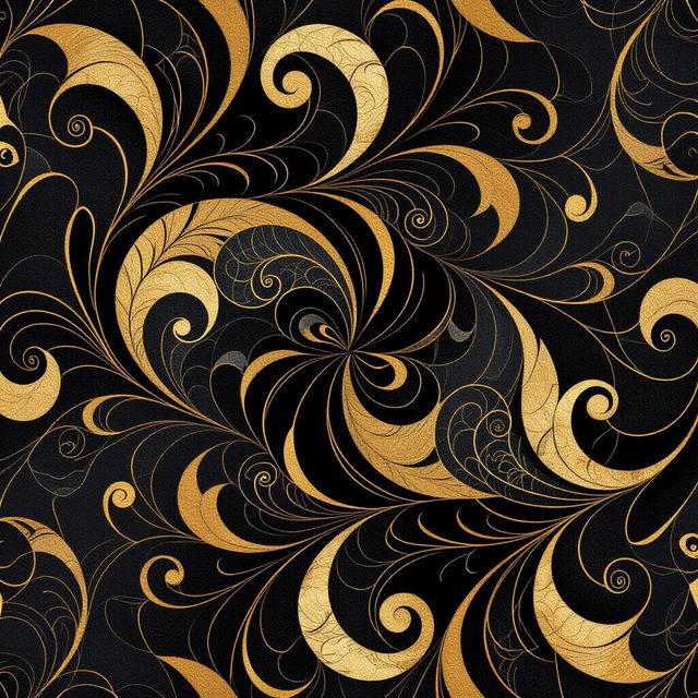 Stunning Black and Gold Wallpaper Designs gallery