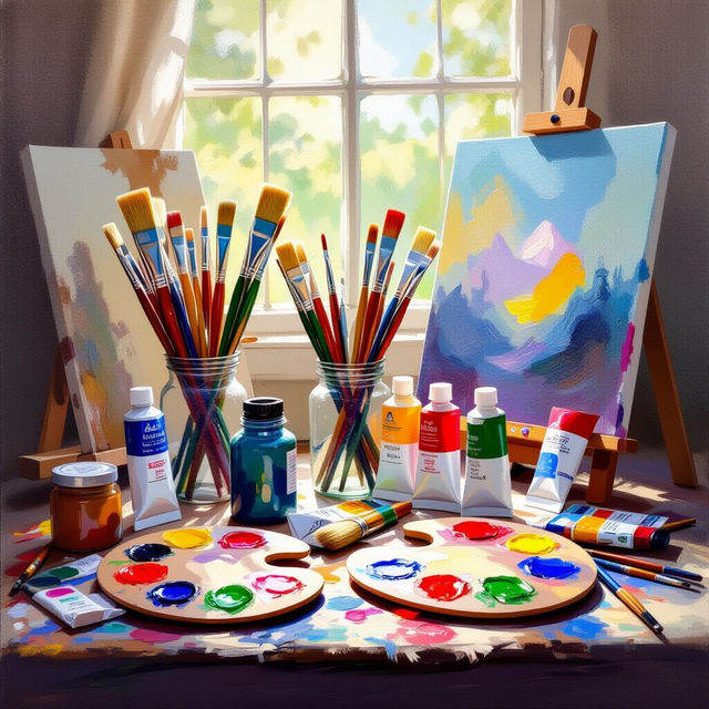 AI Art Painting Supplies gallery