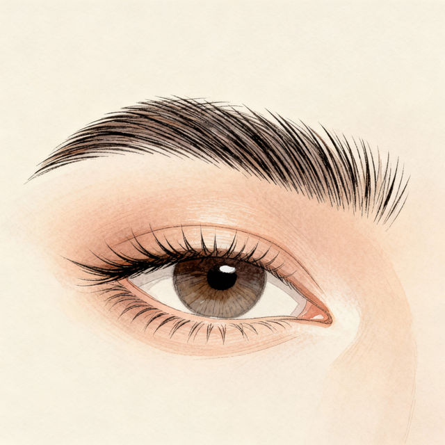 Drawing Eyebrows - AI Generated Art gallery