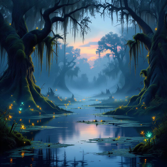 Swamp Art - Made With AI gallery