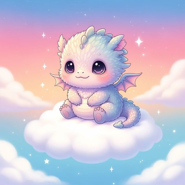 Discover Adorable Cute Dragon Drawings gallery