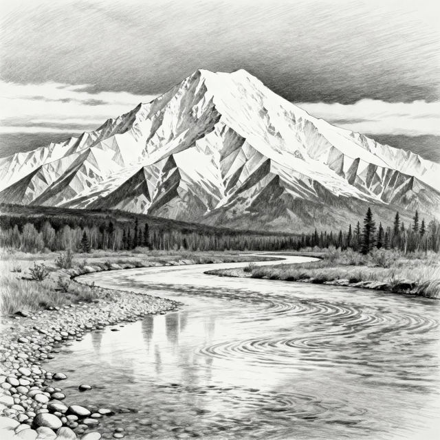 Alaska Drawings - Created With AI gallery