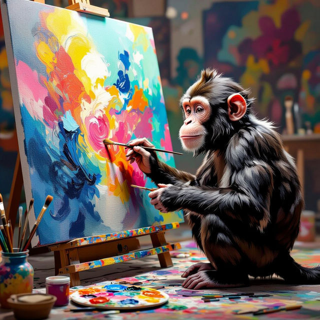 Picture Monkey Art - AI Generated gallery