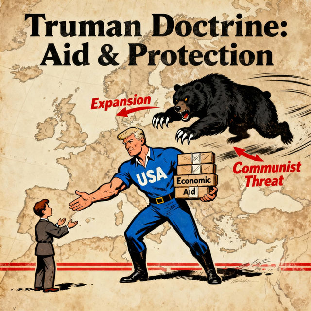 Truman Doctrine Drawings - AI Generated Art gallery