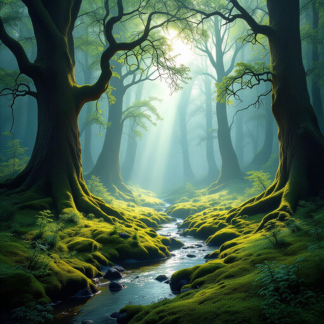 Forest Background Wallpapers - Made With AI gallery
