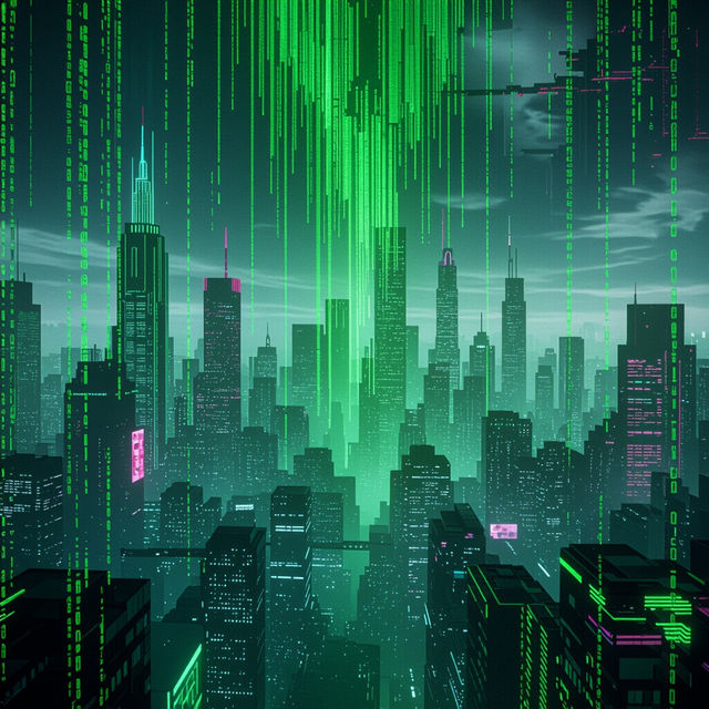 Matrix Art - Created With AI gallery