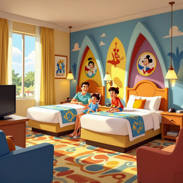 Art of Animation Family Suite Layouts gallery