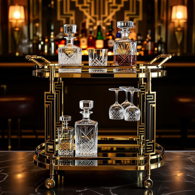 Art Deco Bar Carts gallery