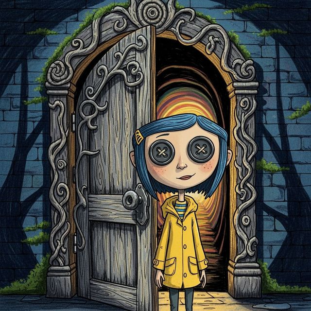 AI Coraline Drawing Gallery gallery