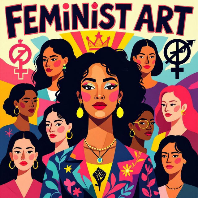 Feminist Art Movement - AI Generated gallery