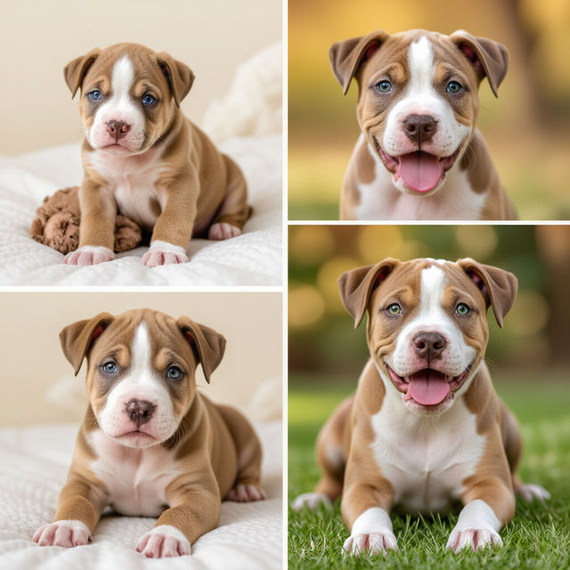 Pitbull Growth Stages Pictures gallery