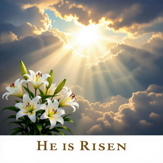 He Is Risen Art - AI Generated gallery