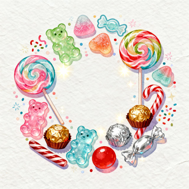 Drawing Of Candy gallery