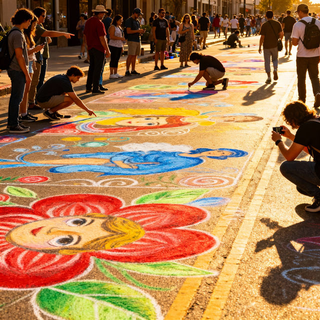 Chalk Art Festival gallery