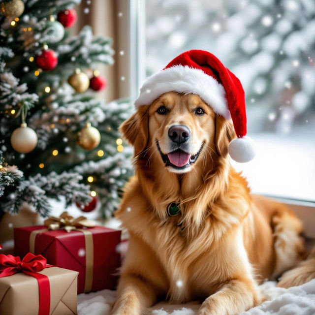 Christmas Dog Wallpapers gallery