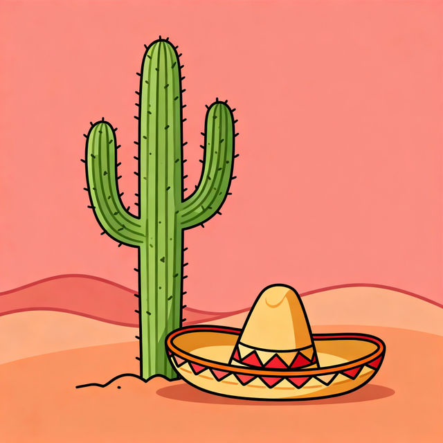 Easy Mexico Drawings - Made With AI gallery