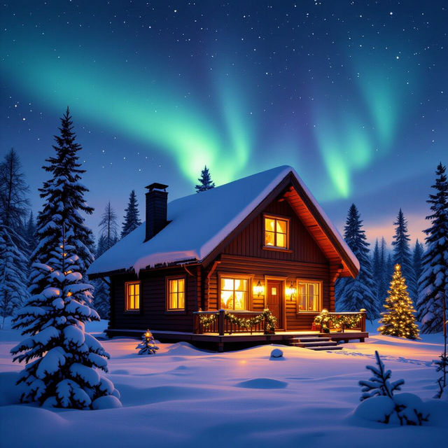 Christmas Background Pictures - AI Generated gallery