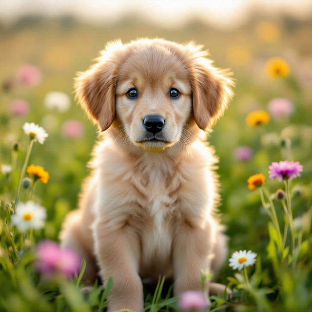 Cute Puppy Wallpapers - Made With AI gallery