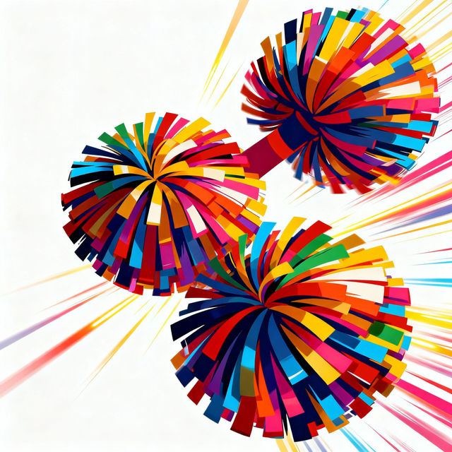 Cheerleading Pom Poms Drawings gallery
