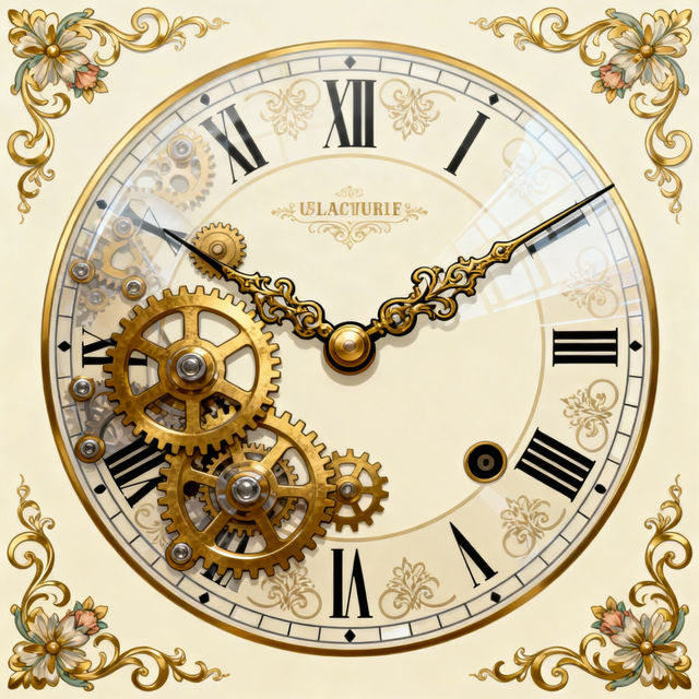Clock Clip Art - Made With AI gallery