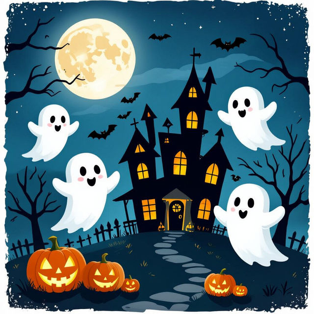 How To Draw Halloween Pictures gallery