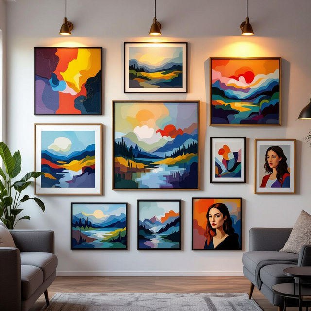 Art Wall Ideas gallery