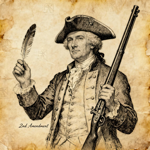 Drawing the 2nd Amendment gallery