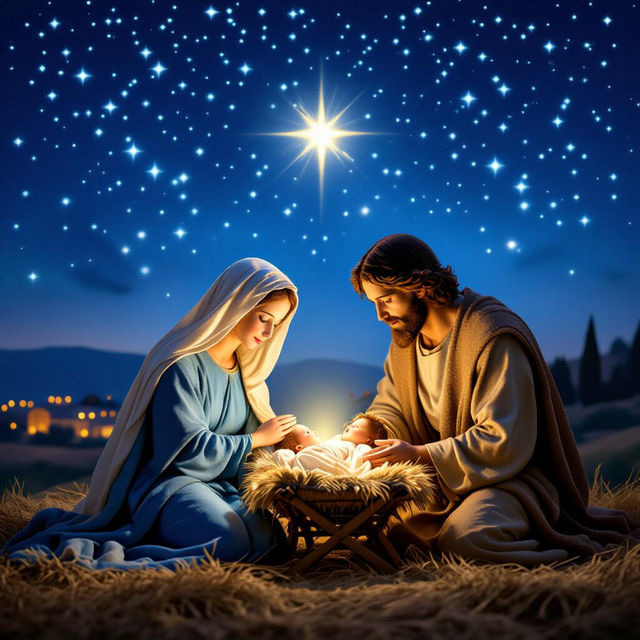 Nativity Pictures - Created with AI gallery