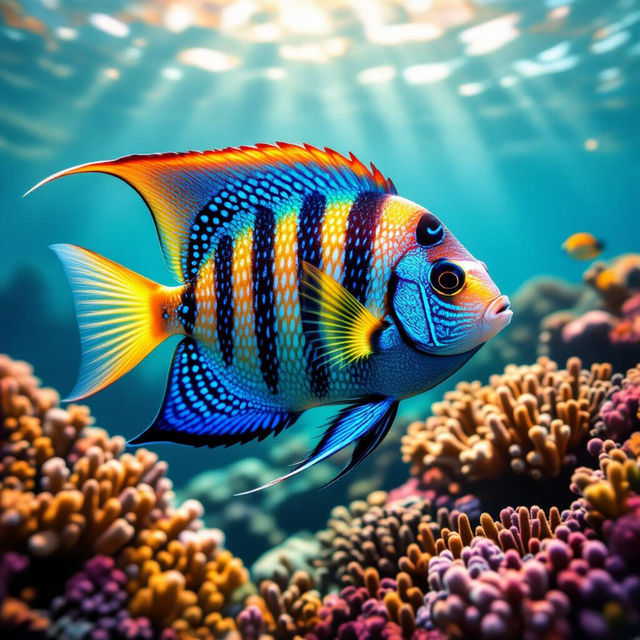 Angel Fish Images - Made With AI gallery