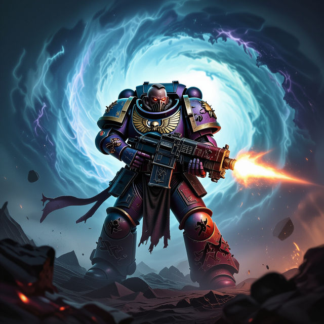 Chaos Space Marine Art gallery