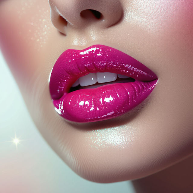 Lips Wallpaper - Made With AI gallery