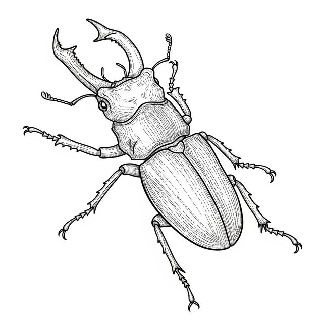 Explore Stunning Beetle Drawings Created With AI gallery
