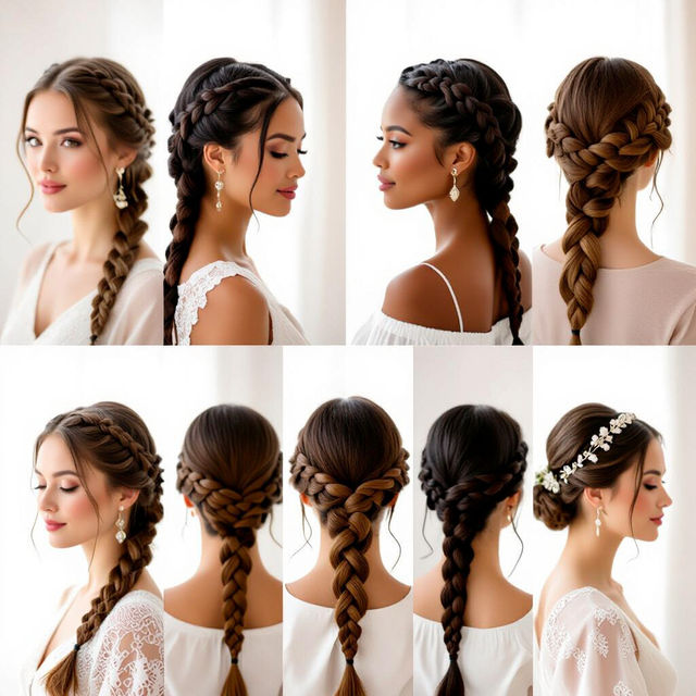 2 Braids Hairstyles Pictures gallery