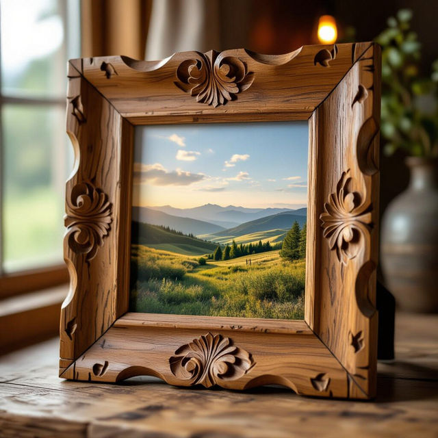 Wood Frames For Pictures - AI Generated gallery