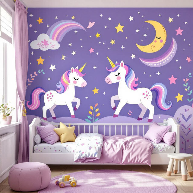 Purple Wallpaper For Kids - Made With AI gallery