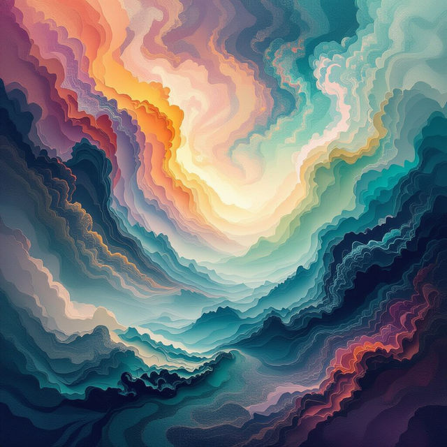 Deep Pictures - AI Generated Art gallery