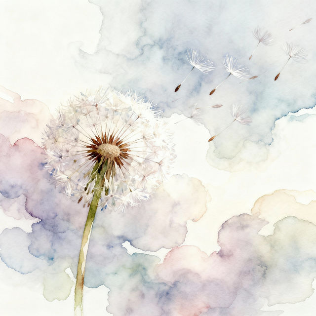 Dandelion Drawings - Created with AI gallery