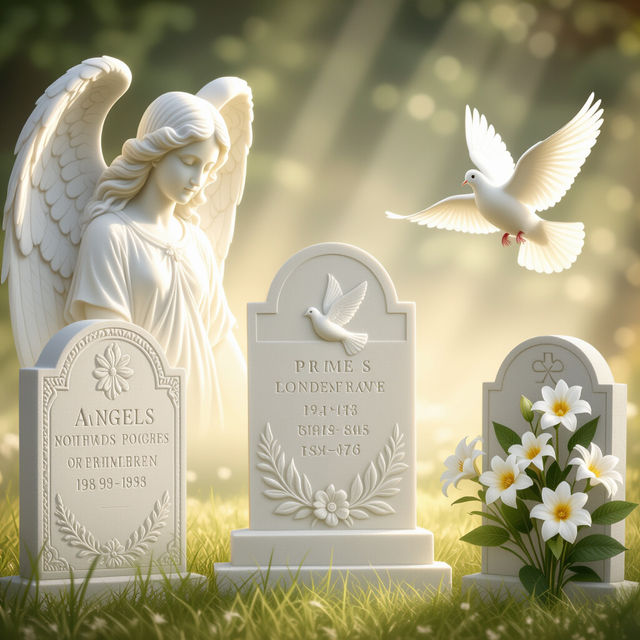 Headstone Symbols Pictures - Created with AI gallery
