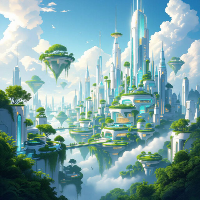 Utopia Art - AI Generated gallery