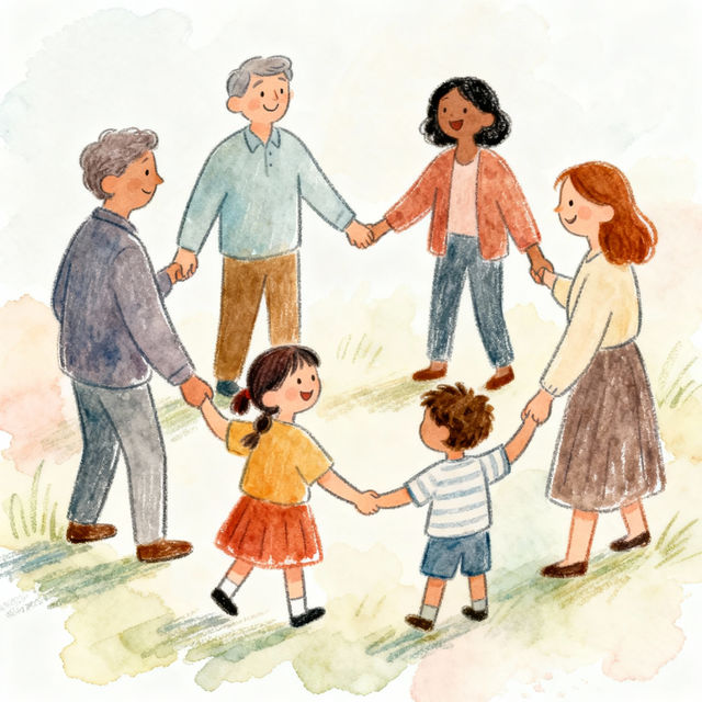 Easy Family Drawings - Made With AI gallery